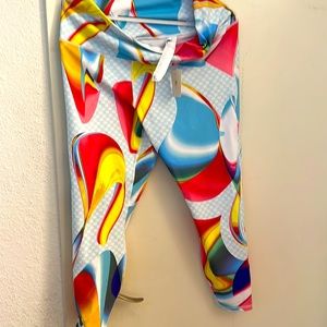 Multicolor sports leggings